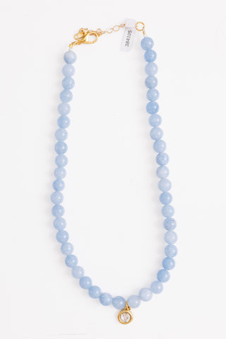 Sweet Charm Necklace, BLUE