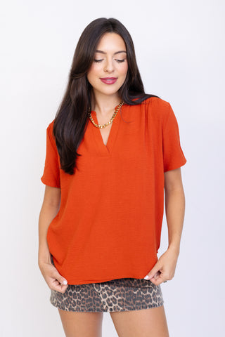 Verona Top, RUST