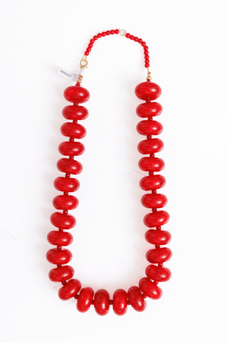 Bentley Necklace, RED