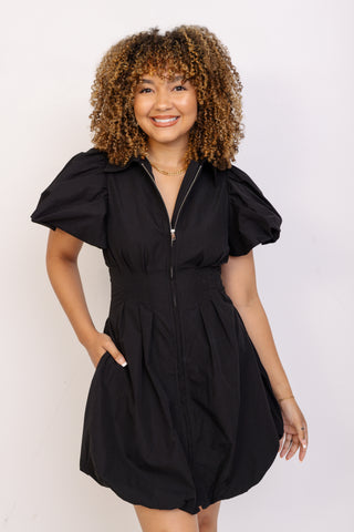 High Stakes Dress, BLACK