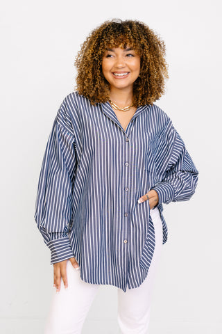 Superficial Top, DARK BLUE