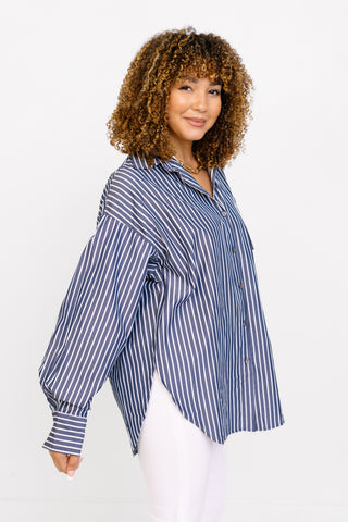 Superficial Top, DARK BLUE