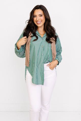 Superficial Top, DARK GREEN