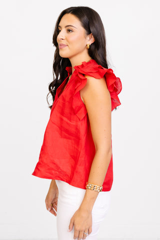 Sweet Lifestyle Top, RED