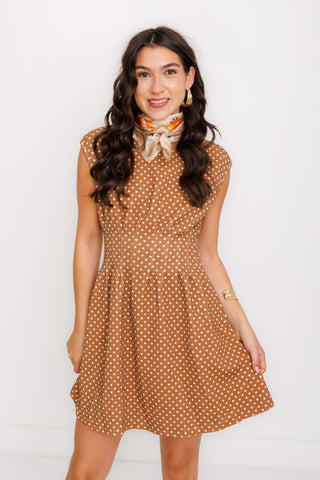 Spotted In Style Mini Dress