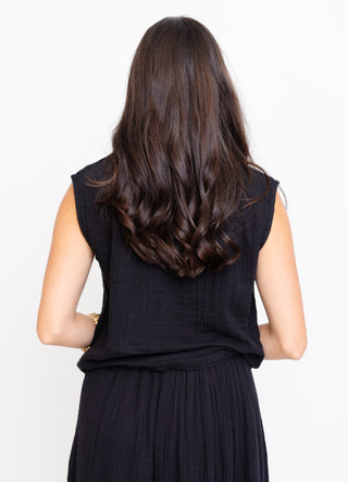 ZSUPPLY: Cliffside Airy Top, BLACK