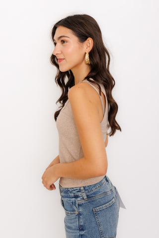 ZSUPPLY: Rowe Tank, HEATHER ASH