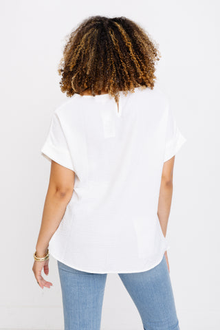 Dottie Blouse, OFF WHITE