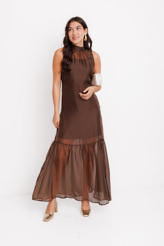 Windswept Midi Dress