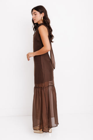 Windswept Midi Dress