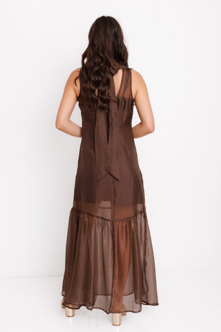 Windswept Midi Dress