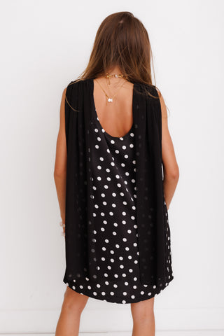 Dot Your I's Mini Dress