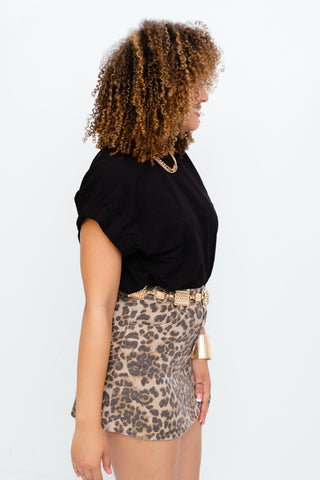 Sweet Statement Top, BLACK
