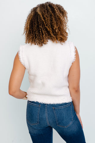 Jadie Vest, OFF WHITE