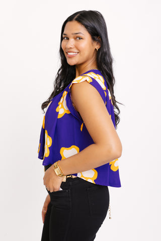 LSU Paw Top