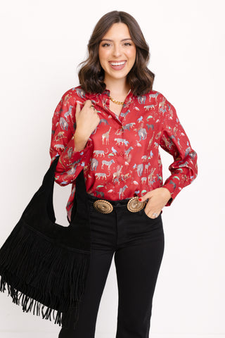 JOYJOY: Steady Beat Blouse
