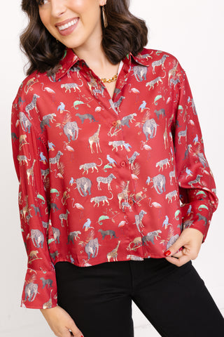 JOYJOY: Steady Beat Blouse