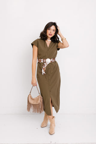 Falling Leaves Maxi Dress, VE
