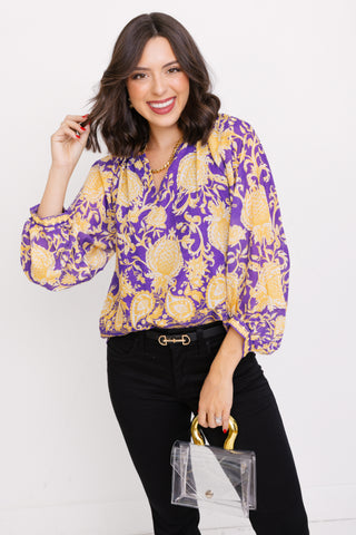 JOYJOY: Imperial Charm Blouse
