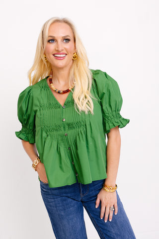 Calm Aura Top, FOREST