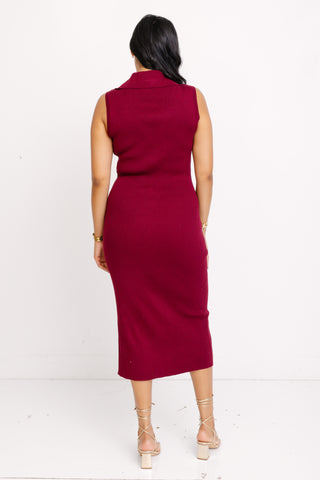 Hidden Attraction Midi Dress