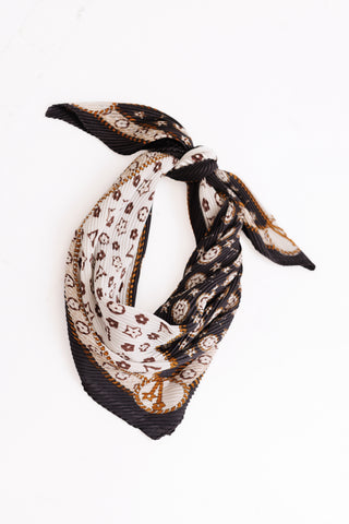 Provence Scarf, BLACK