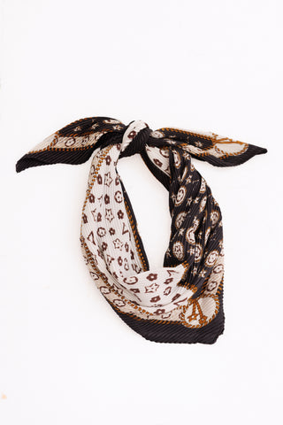 Provence Scarf, BLACK