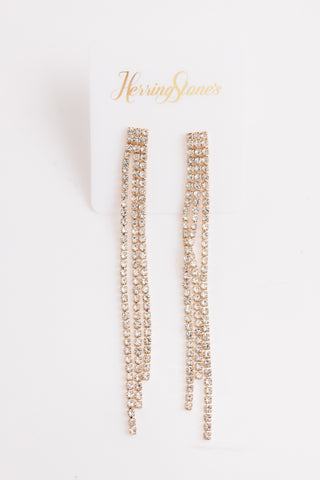 Champagne Drip Earring