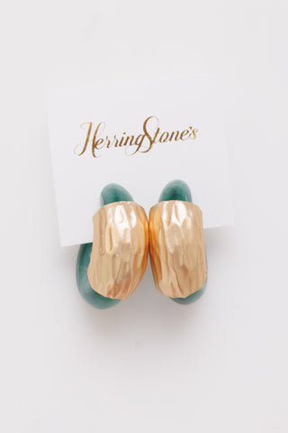 Onyx Earring, GREEN