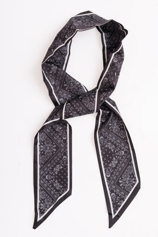 Fleiurine Scarf, BLACK