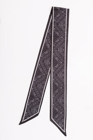Fleiurine Scarf, BLACK