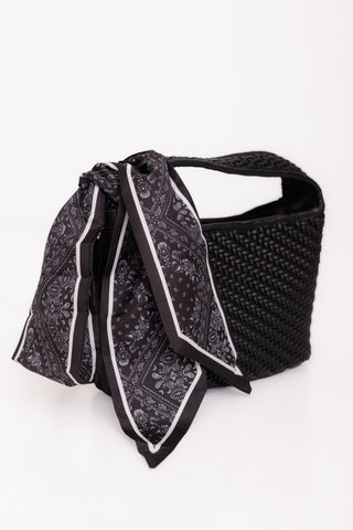 Fleiurine Scarf, BLACK