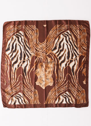 Living Wild Scarf, BROWN