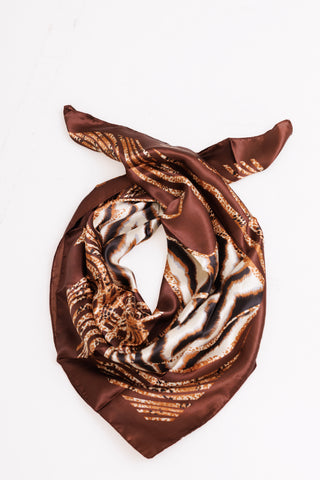 Living Wild Scarf, BROWN