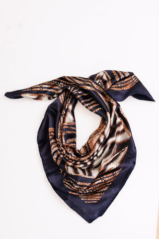 Living Wild Scarf, NAVY