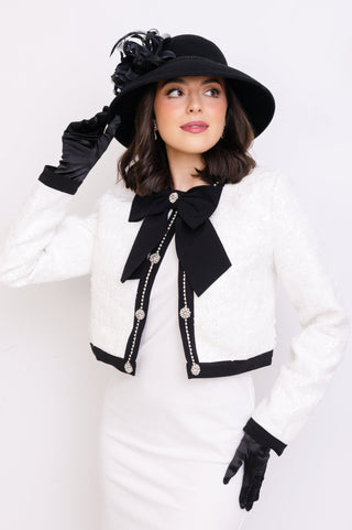 Haute Moment Jacket, OFF WHITE