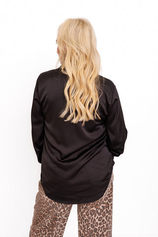 The Editor's Blouse, BLACK