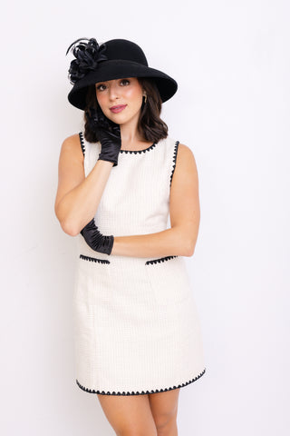Delicate Edge Mini Dress