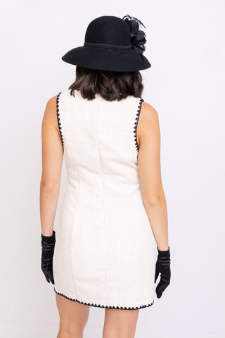 Delicate Edge Mini Dress