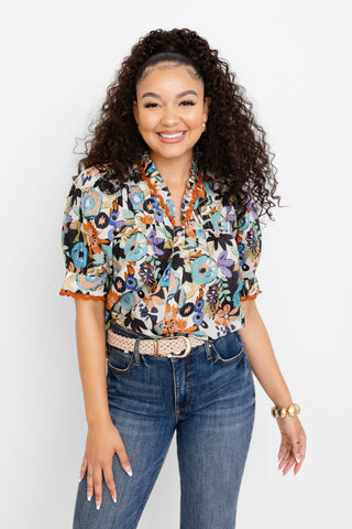 All Over Design Top