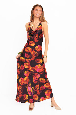 Sunset Garden Maxi Dress