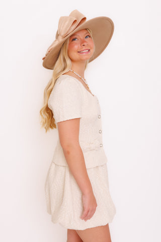 Debutante Darling Dress, IVORY