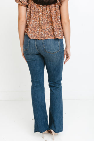 KUT: STELLA HIGH RISE FLARE JEANS