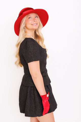 Debutante Darling Dress, BLACK