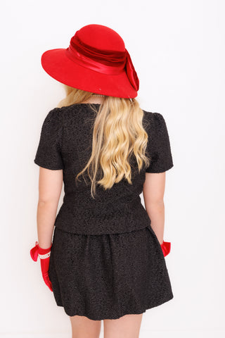 Debutante Darling Dress, BLACK