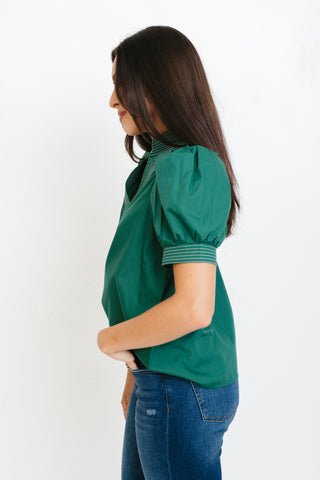 Take You There Blouse, GREEN