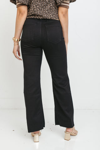 KUT: Kelsey Mid Rise Ankle Flare Jeans
