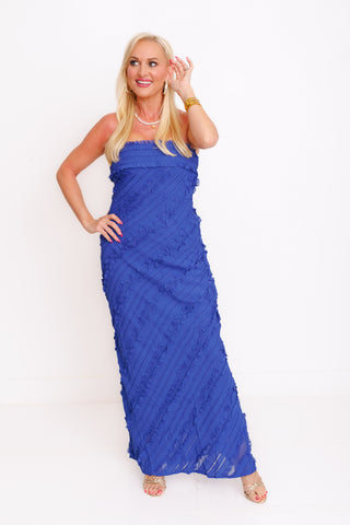 Endless Rose: Classic Seeker Dress, COBALT