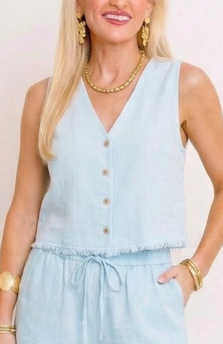 Bel Air Top, LT BLUE