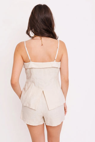 Seaside Sweetheart Shorts, Ivory